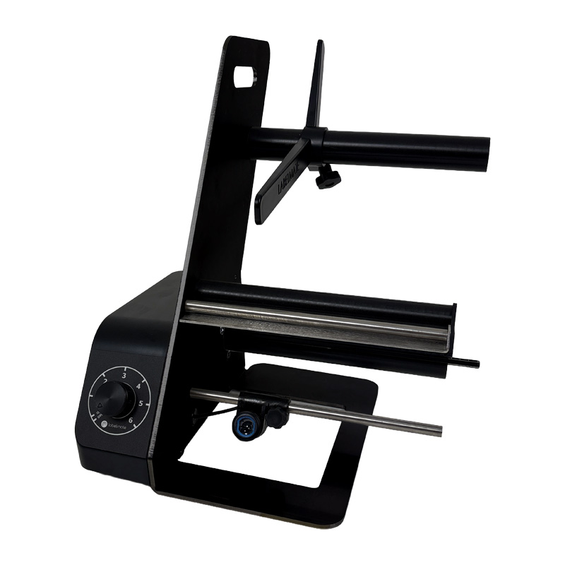 Labelmate LMD039 LD-225-U-XL -etikettien annostelija tavallisille, läpinäkyville ja mustille 225 mm etiketeille