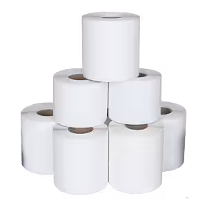Heipa 56157-10759 - Receipt Roll, 57 mm x 18 m, Thermal Printer, White Thermal Paper, Core 12.7 mm Label