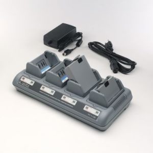 Zebra AC18177-2, Li-ion Quad Battery Charger Compatible Printers: • QLn220, QLn320, QLn420, QLn220 HC, QLn320 HC • ZQ510, ZQ520 • P4T