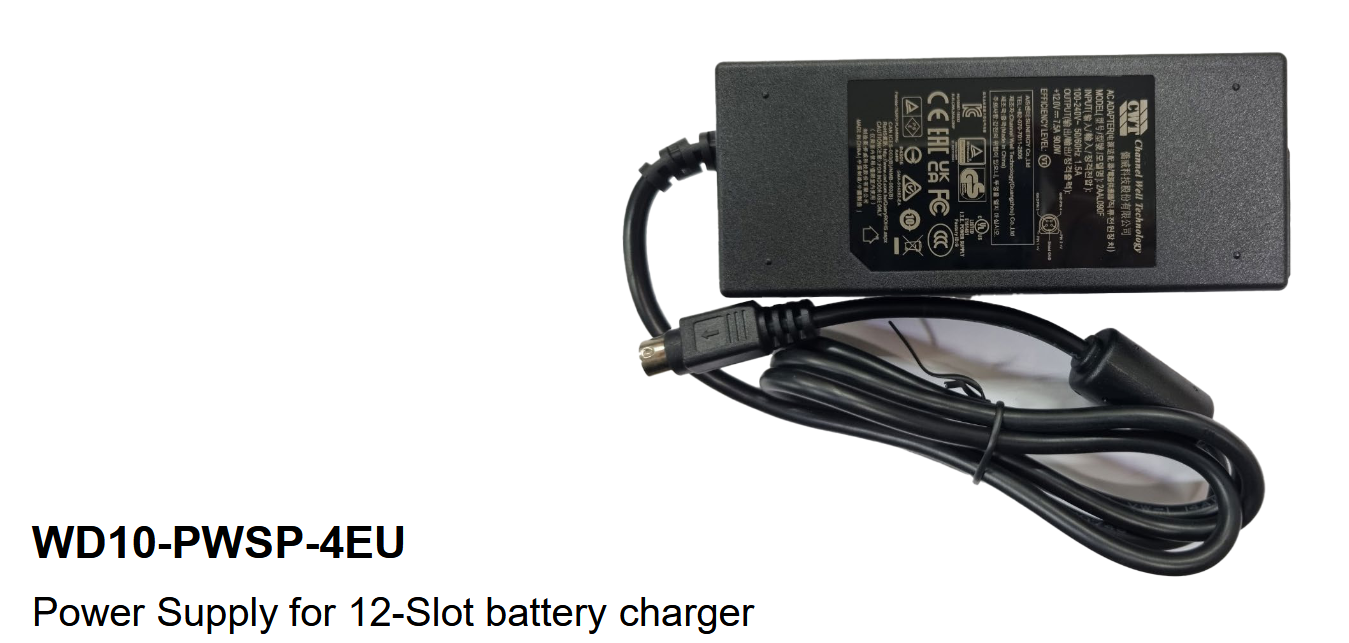 M3 WD10-PWSP-8EU - Power Supply for 18-Slot Battery, WD10