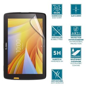 Mobilis Case 036376 - Screen Protector Anti-Shock IK06 - Clear for Zebra TC501 - TC701