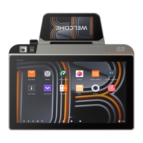 Sunmi P01310003 - D3 Mini 15", Qualcomm Hexa-Core, 4GB RAM, Android 14 käsitietokone - Image 2
