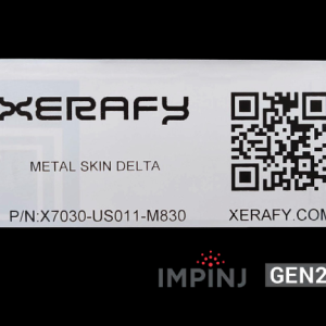 Zebra ZIPRT3019300 – RFID 70 x 30 mm, Silverline II Delta Metal Skin RFID on-metal etiketti