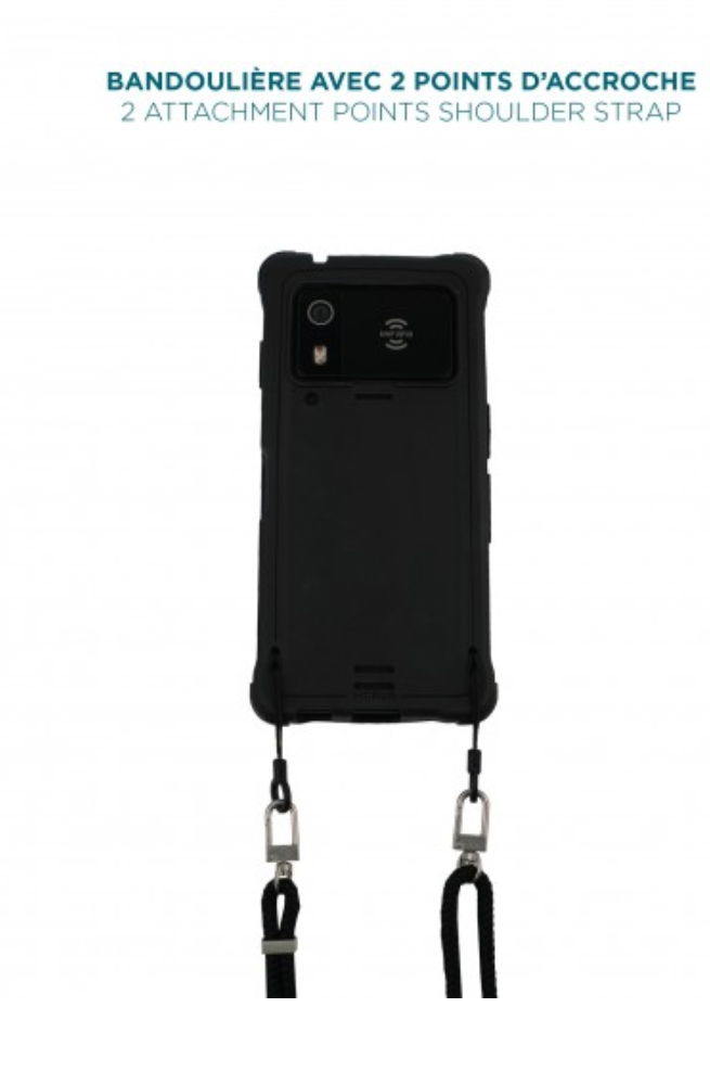 Mobilis Case 001397 - Universal and adjustable 2 attachment points lanyard - Image 2