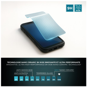 Mobilis Case 037159 - Screen Protector Anti-Shock IK06 - Matte for Zebra ET60 - ET65 10.1__