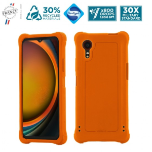 Mobilis Case 054018 - PROTECH - Safety Orange Case for Galaxy XCover7 - Pantone 021C - Soft bag