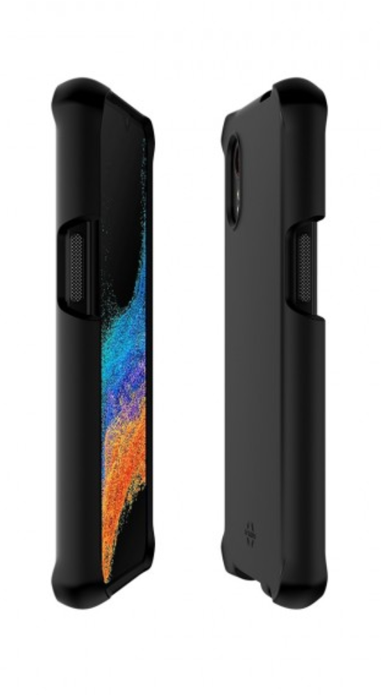 Mobilis Case 066093 - SPECTRUM_R Case for Galaxy XCover7 Pro - Solid Black Mat - Soft bag