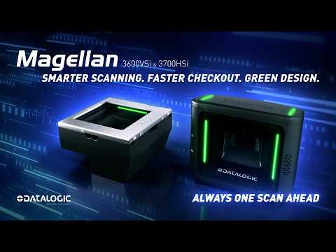 Datalogic Magellan 3600 VSi -sarjan kassaskanneri, toinen kuvakulma