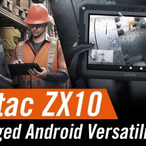 Getac Z2A7CHWI5ABX - ZX10, 2D, 25,7cm (10,1''), GPS, USB, USB-C, BT (5.0), Wi-Fi, Android, GMS