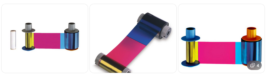 Hid Fargo 045231 - YMCKOK Cartridge with Cleaning Roller - 600 images. Compatible with: DTC4500e