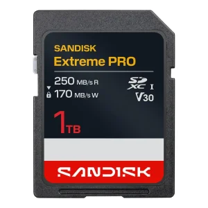 SANDISK SDSDXXJ-1T00-GSCIN - Extreme Pro SD UHS-I 1TB SD 250MB/s Read / 170MB/s Write