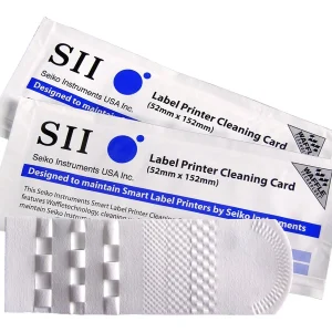 Seiko SLP-CLNCRD (15/crt) -15 pcs.package cleaning card for SLP printer, KW3-T26B15