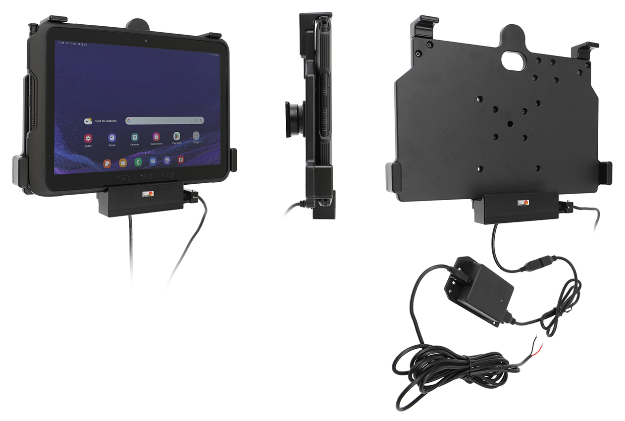Brodit 713435 - Device holder with charging function - for tablets - Samsung Galaxy Tab Active 5 Pro SM-X356B