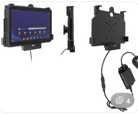 Brodit 713435 - Device holder with charging function - for tablets - Samsung Galaxy Tab Active 5 Pro SM-X356B - Image 2