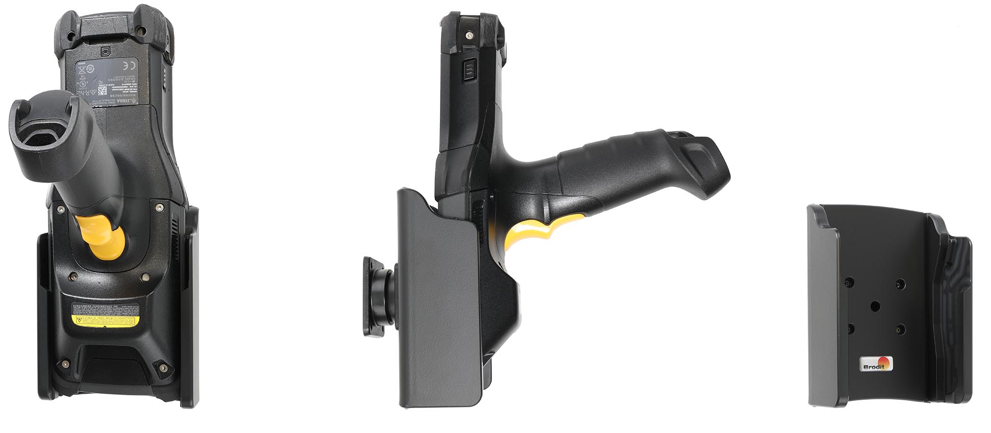 Brodit 711453 - Device Holder - for computers - Zebra MC9300, Zebra MC9400 For device with pistolgrip