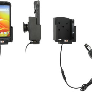 Brodit 712488 - Active holder with cig-plug - for Zebra TC58, Zebra TC58e, Zebra TC53e and others with Zebra original Rugged Boot and PD20 Payment Back With tilt swivel