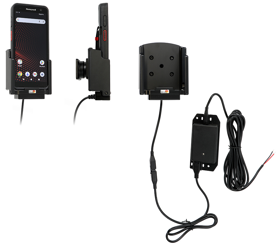 Brodit 713462 - Active holder for fixed installation - Honeywell CT70. With tilt swivel