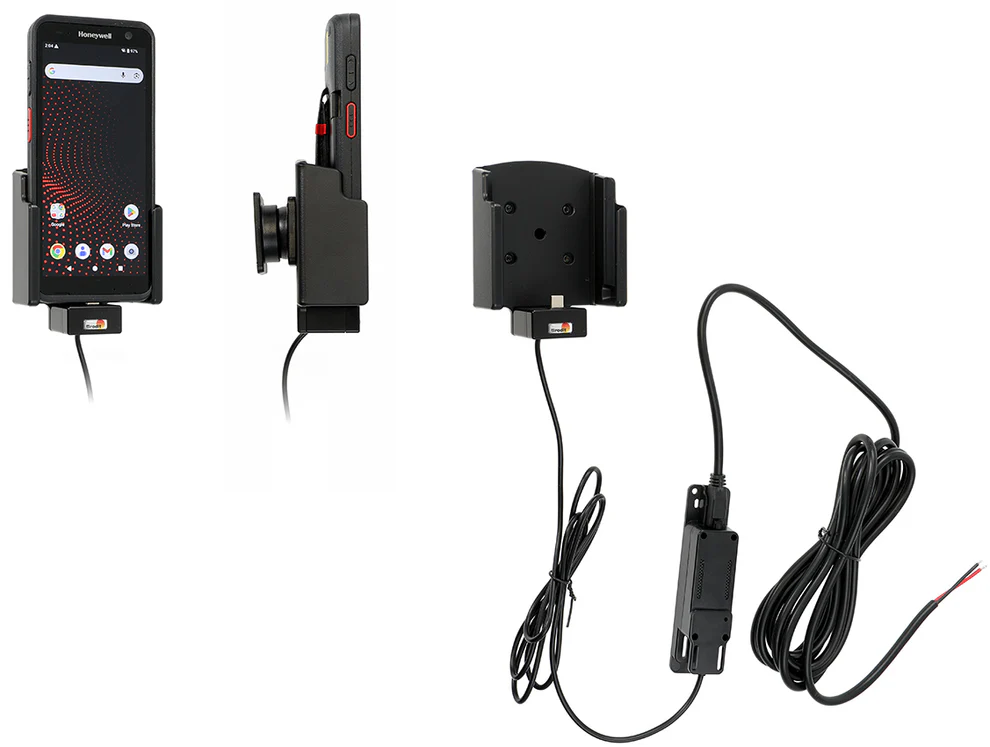 Brodit 727462 - Active holder for fixed installation - Honeywell CT70. Charging box 60W