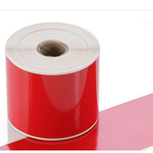 Brother LVP1V000100118FR - Continuous roll, vinyl, Red, 100mm x 30m, combined with the Brother Safety solution
