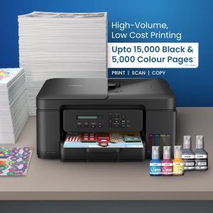BROTHER DCPT730DWYJ1 - DCP-T730DW 3-IN-1 COMPACT WIRELESS INK TANK PRINTER