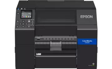 Epson ColorWorks CW-C6500Ae BK - C31CH77102BK, teollisuustason värietikettitulostin automaattileikkurilla