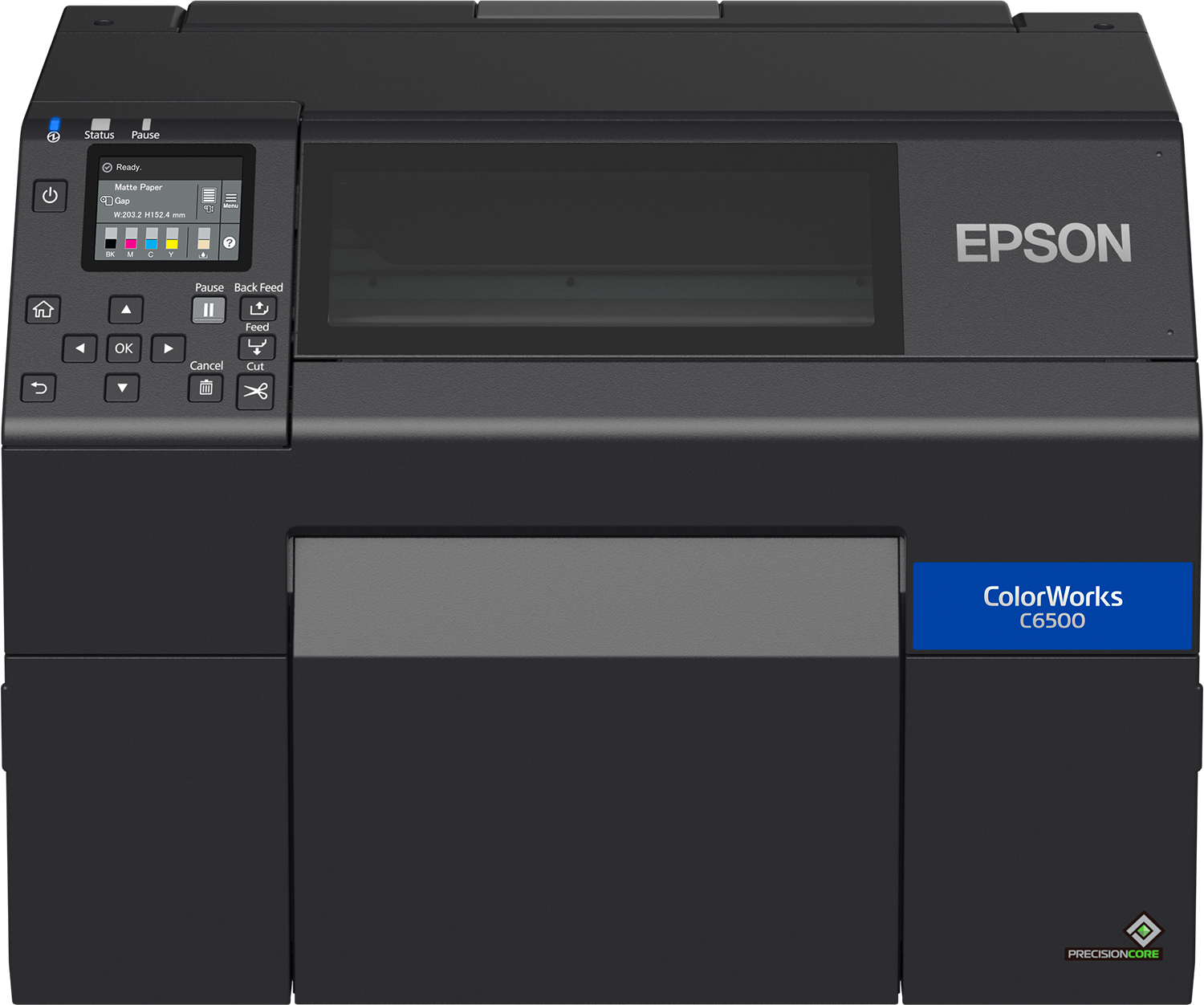 Epson ColorWorks CW-C6500Ae BK - C31CH77102BK, teollisuustason värietikettitulostin automaattileikkurilla - Image 2