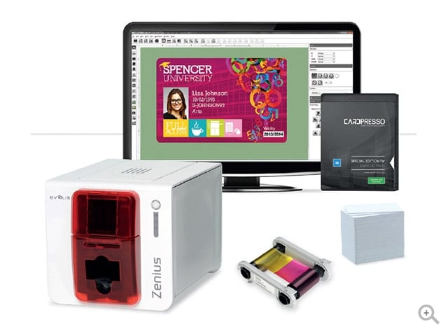 Evolis ZN2-GP-E – Zenius 2 GO PACK -tuotekuva