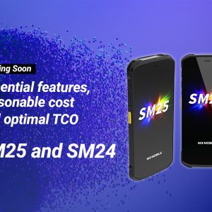 M3 SM255E-WFCFSS-HF - Mobile SM25X, 2D, SF, SE5500, Camera, front camera, hot-swap, USB-C, BT, Wi-Fi (Wi-Fi), eSIM, 5G, NFC, Android, GMS, black