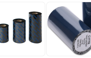 Sato Y59110300209 -SWR100 FLEX WAX-RESIN, 110MMx450M, IN, 1_ CORE, BLACK 25 ROLLS/BOX