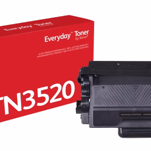 Xerox 006R05201 - Everyday Black Toner replaces Brother TN3520, Ultra High Capacity