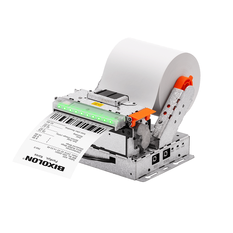 BIXOLON BK3P-31zA/BEG - BK3-31, 8 dots/mm (203 dpi), presenter, USB, RS232, Ethernet, kit (USB) - Image 2
