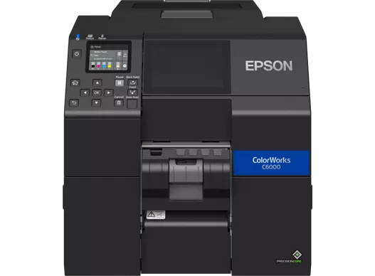 Epson C31CH76202BK ColorWorks C6000Pe BK värietikettitulostin irrotusyksiköllä