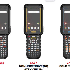 Honeywell CK67-X0N-5FS1C0G - 31-key large numeric näppäimistö, FlexRange XLR, Wi-Fi 6E