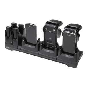 Zebra charging/communication station, 3 slots, ethernet