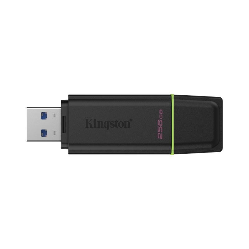 KINGSTON 256 GB DATATRAVELER EXODIA, USB-A 3.2 GEN1 (BLACK/GREEN)