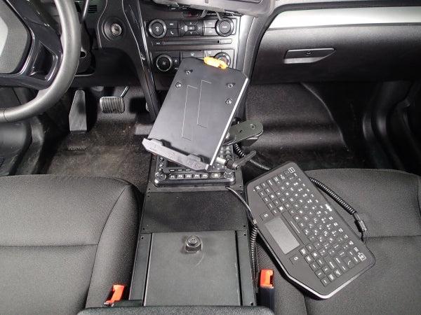 Havis KB-106 - Havis Rugged Keyboard with Integrated Touchpad. Kestävä teollisuuskäyttöön suunniteltu näppäimistö, - Image 2