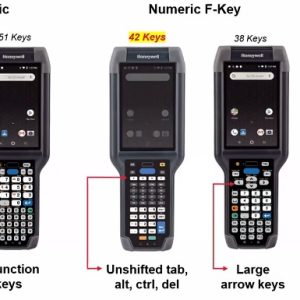 Honeywell CK67-X1N-5FS1D0G - alfanumeerinen näppäimistö, 53 näppäintä, 5G/Wi-Fi 6E