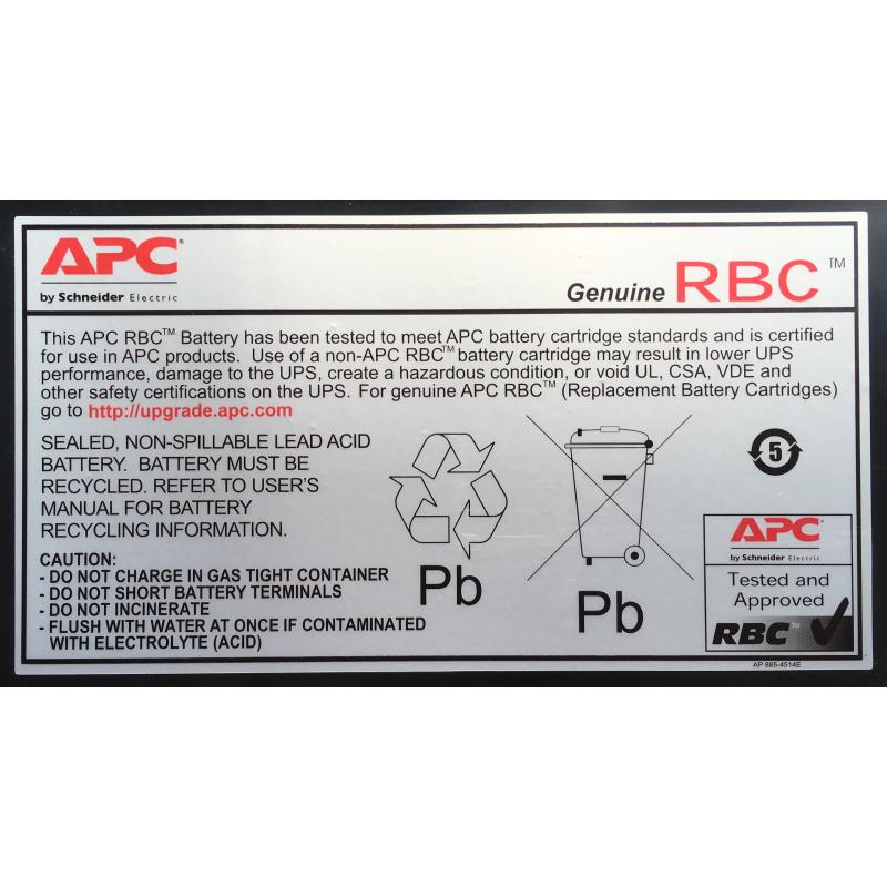 APC Replacement Battery Cartridge #8