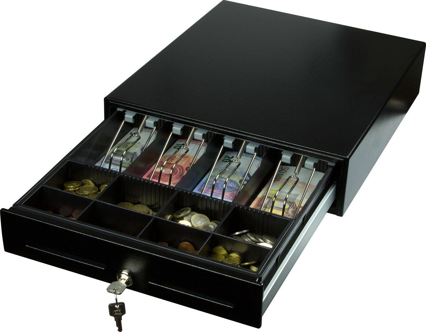 Tcs HS-330A - HS-330A Cash Drawer 330 x 335 x 90/104mm Black. 8C/5B Vertical version of cash tray insert