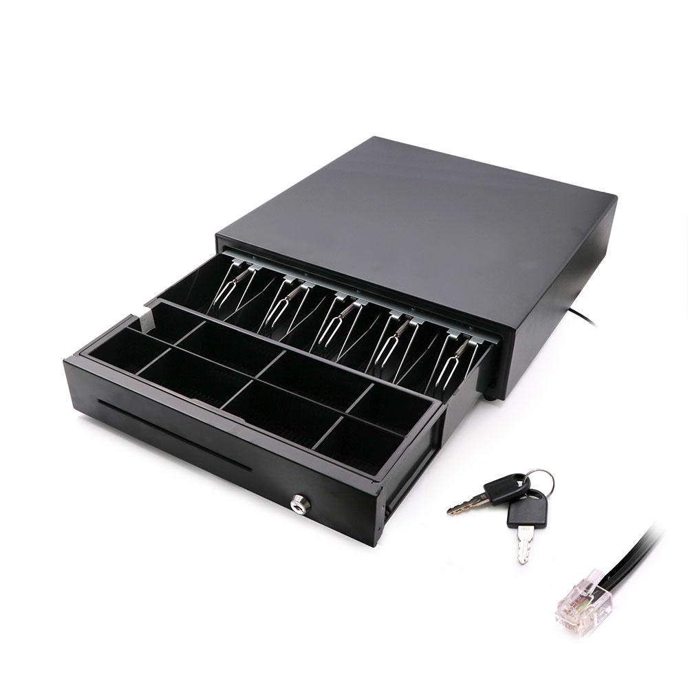Tcs HS-330A - HS-330A Cash Drawer 330 x 335 x 90/104mm Black. 8C/5B Vertical version of cash tray insert - Image 3