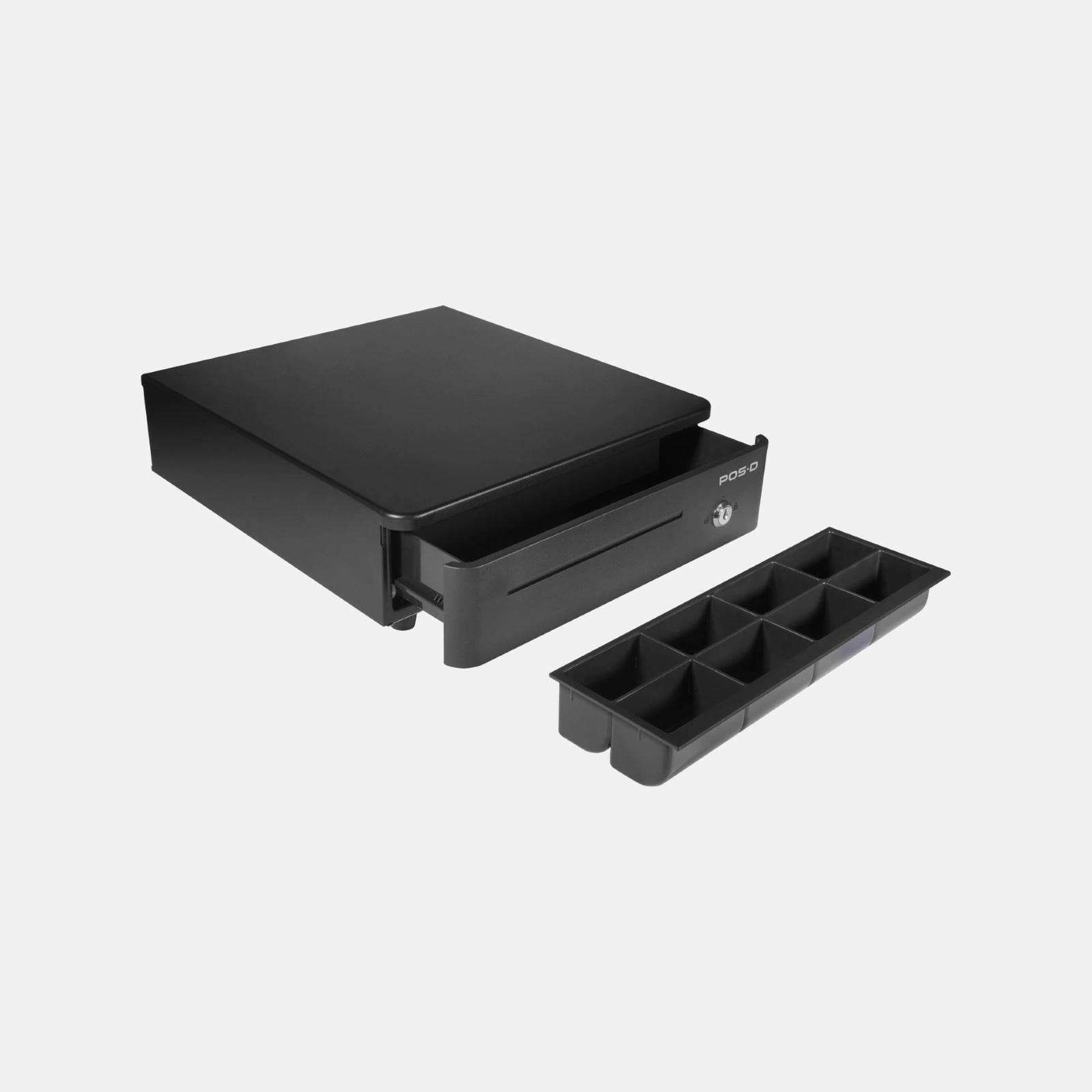 Tcs HS-330A - HS-330A Cash Drawer 330 x 335 x 90/104mm Black. 8C/5B Vertical version of cash tray insert - Image 4