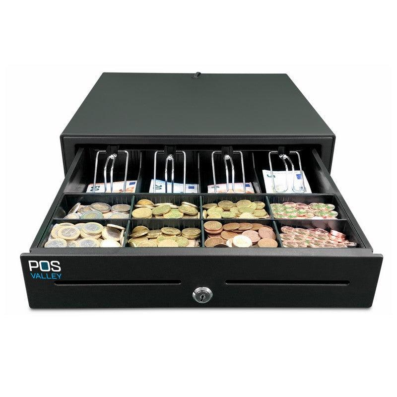 Tcs HS-330A - HS-330A Cash Drawer 330 x 335 x 90/104mm Black. 8C/5B Vertical version of cash tray insert - Image 5