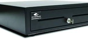 Apg Cash Drawers VB320-BL1616-B10, Vasario Slide-Out Cash Drawer, 8C5N Adj, Black, 412 x 415 x 102, MultiPRO 24v, RAN
