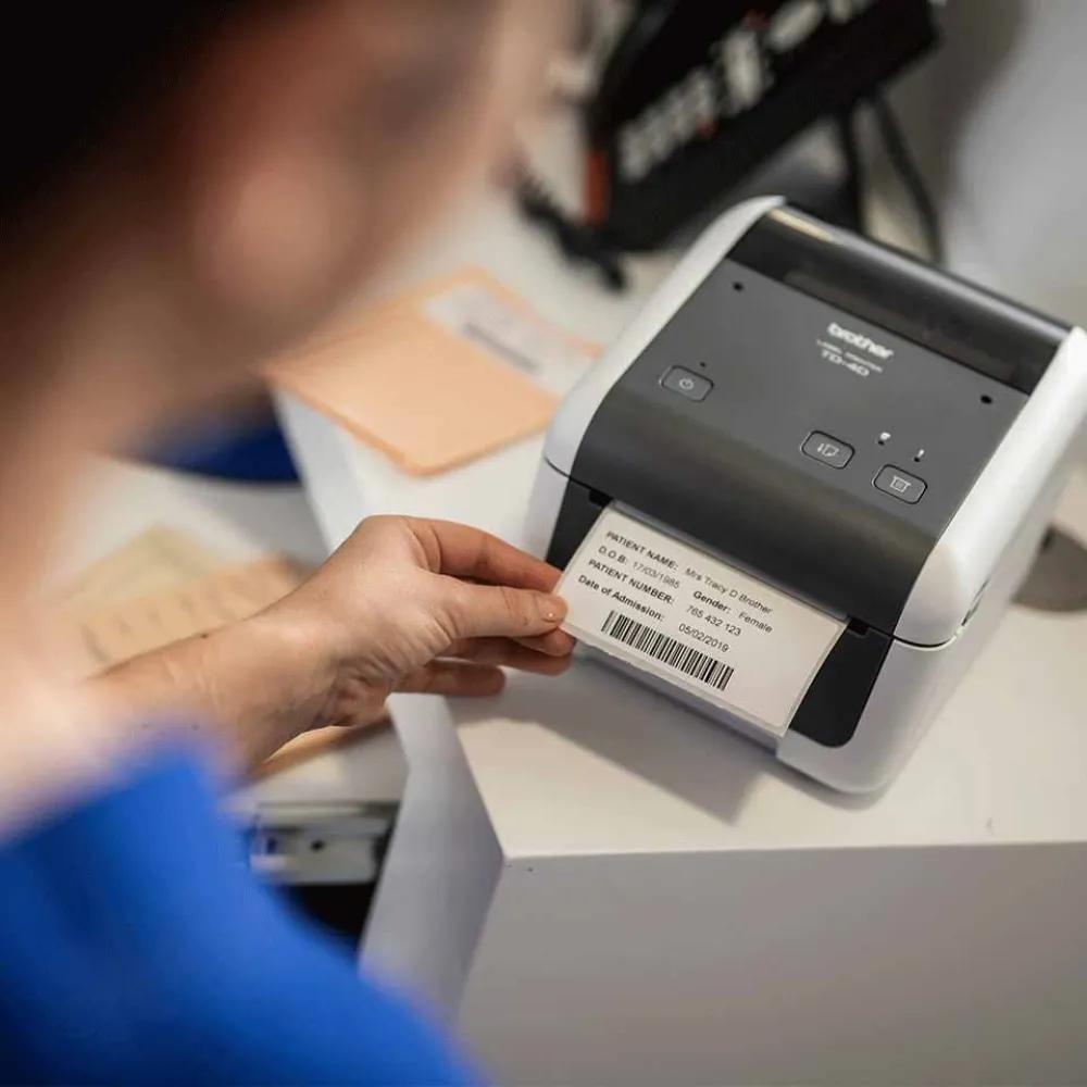 BROTHER TD-4525DN - 4inch DT desktop label printer USB-C/LAN 300dpi - Image 3