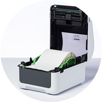 BROTHER TD-4525DN - 4inch DT desktop label printer USB-C/LAN 300dpi - Image 4