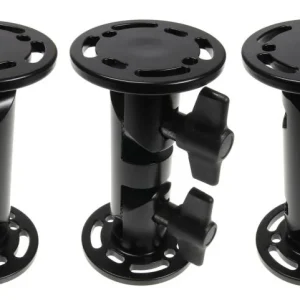Brodit 215840 - Pedestal Mount Heavy Duty pedestal mounts. Pedestal mount 4_, small teeth