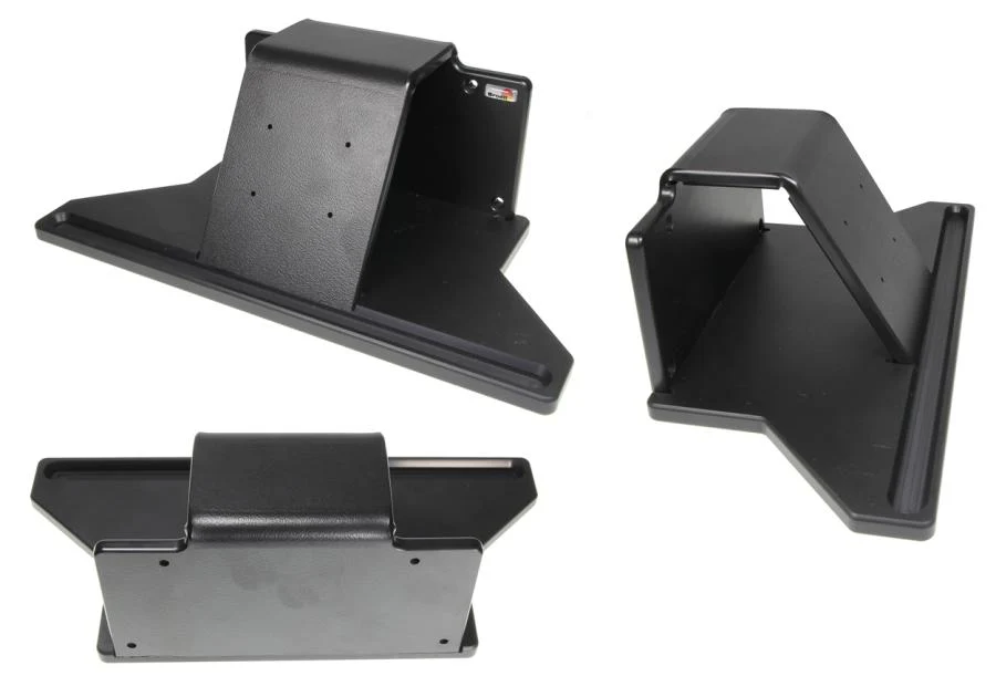 Brodit 215841 - Device holder - Table stand - universal use. Angled mounting platform with AMPS holes and milled groove