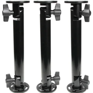 Brodit 215865 - Pedestal Mount Pedestal mount with wing nut. Pedestal mount 10_, small teeth