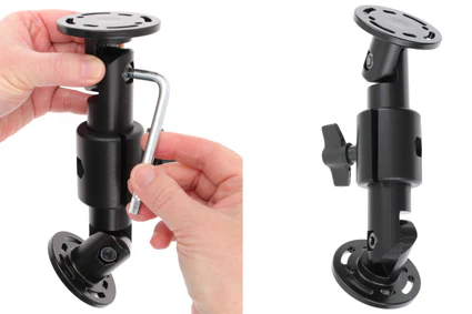 Brodit 216160 - Pedestal Mount Pedestal mount with wing nut. Pedestal mount 7_, small teeth - Image 2