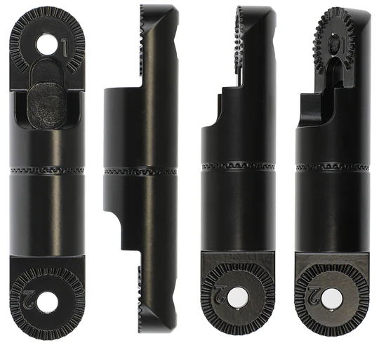 Brodit 216362 - Accessories Extension piece 4_ for adjustable pedestal mount. Extension part 4_ for Adjustable Pedestal Mount, rotatable, small teeth